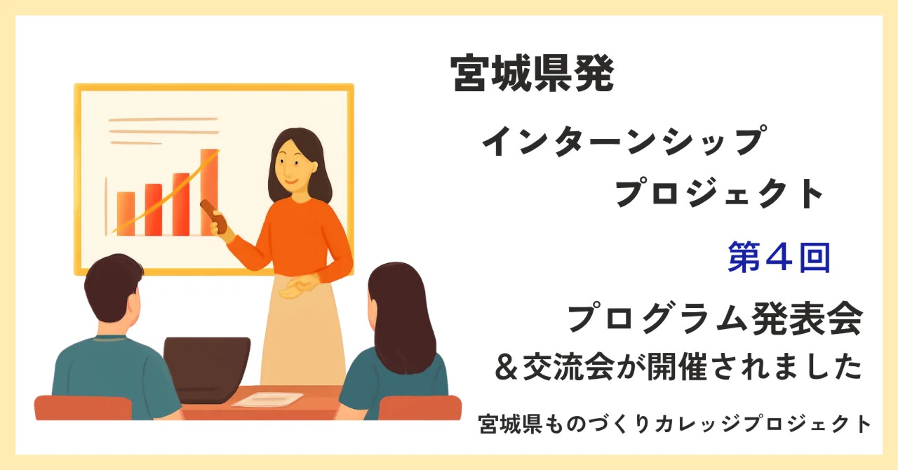 今永先生からも“大絶賛”〜みやちゅうインターンシップ「あなたが会社を変える5日間」〜発表会当日の舞台裏【第4回】